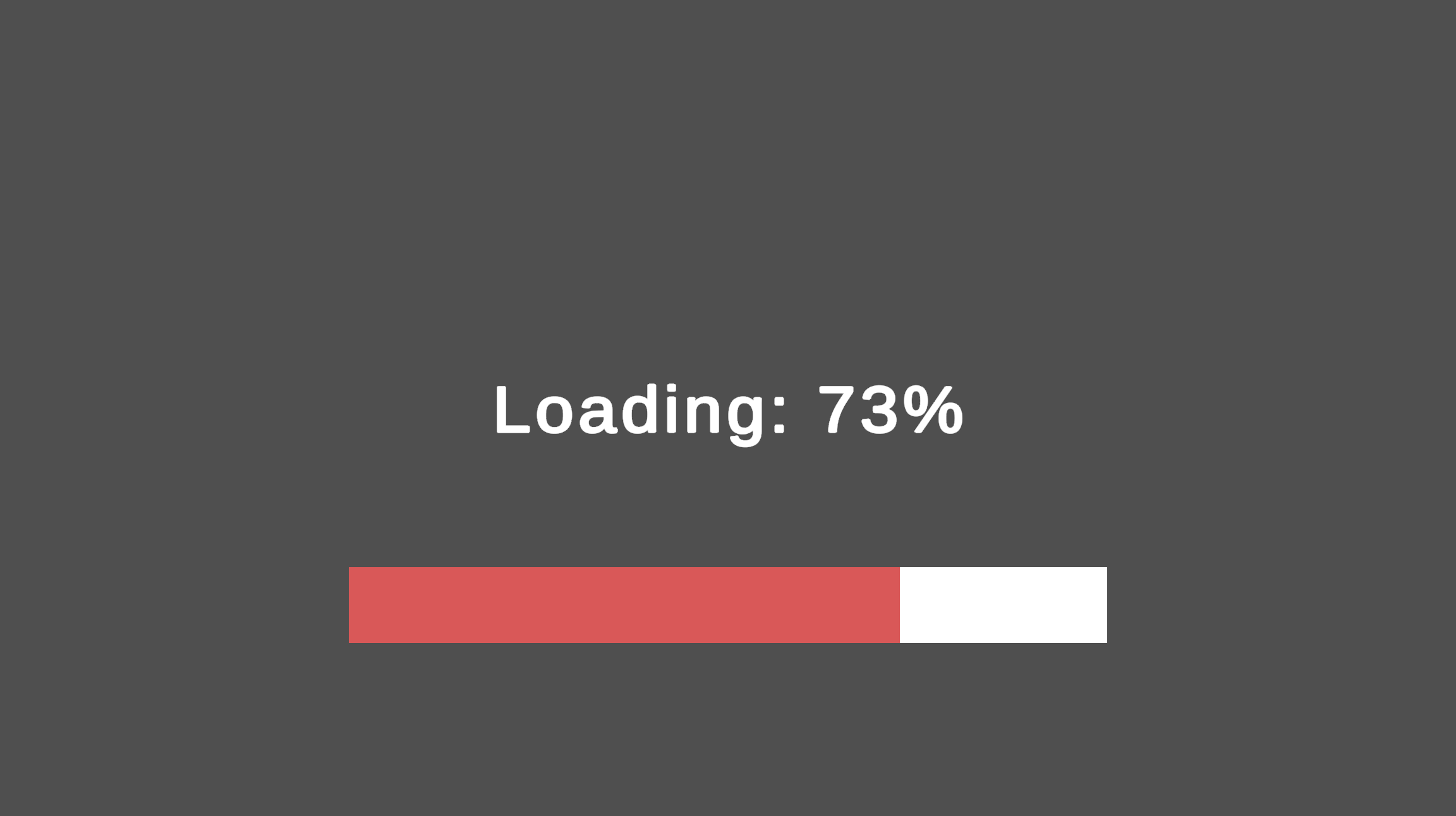 Loading Screen Example