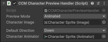 Character Preview Handler Component