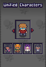 Unified Character Types Showcase